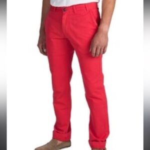 Pantone Barbour Red Chino Pants Men’s 38 Regular G2